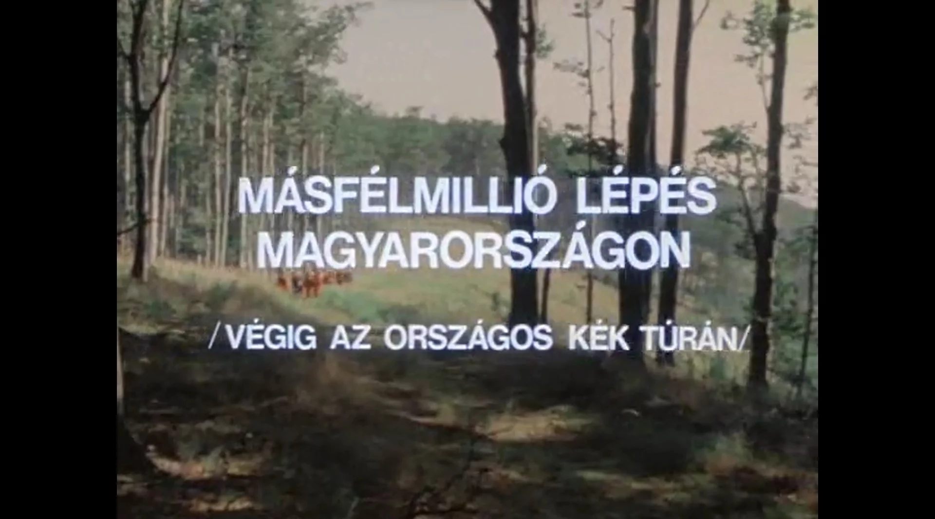 Másfélmillió lépés Magyarországon  1981  sorozat-1.webp
